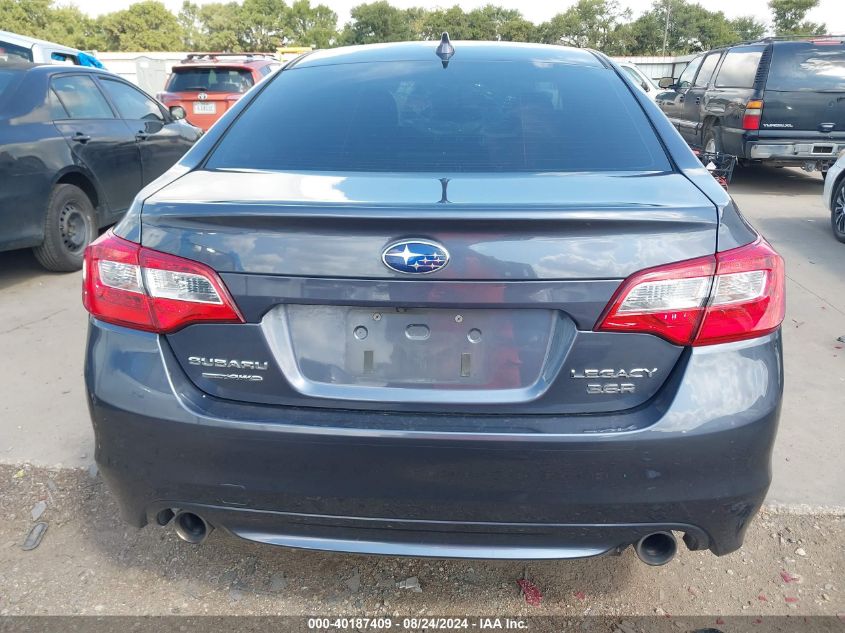 2016 Subaru Legacy 3.6R Limited VIN: 4S3BNEN68G3019022 Lot: 40187409