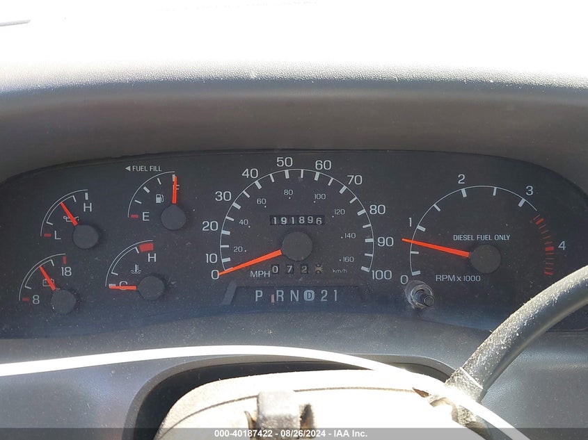 1999 Ford F-250 Lariat/Xl/Xlt VIN: 1FTNX20F7XEE73392 Lot: 40187422