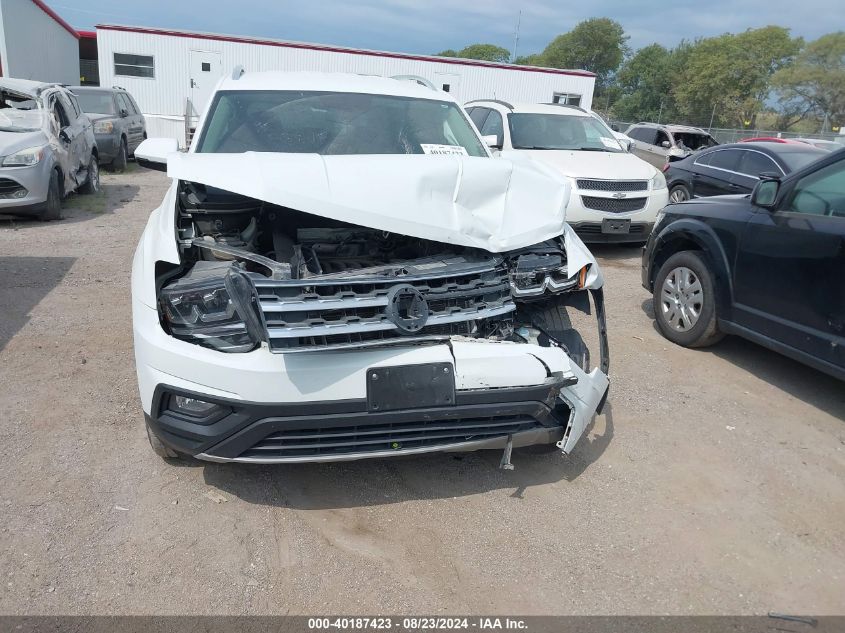 2018 Volkswagen Atlas 3.6L V6 Se VIN: 1V2KR2CA8JC578747 Lot: 40187423