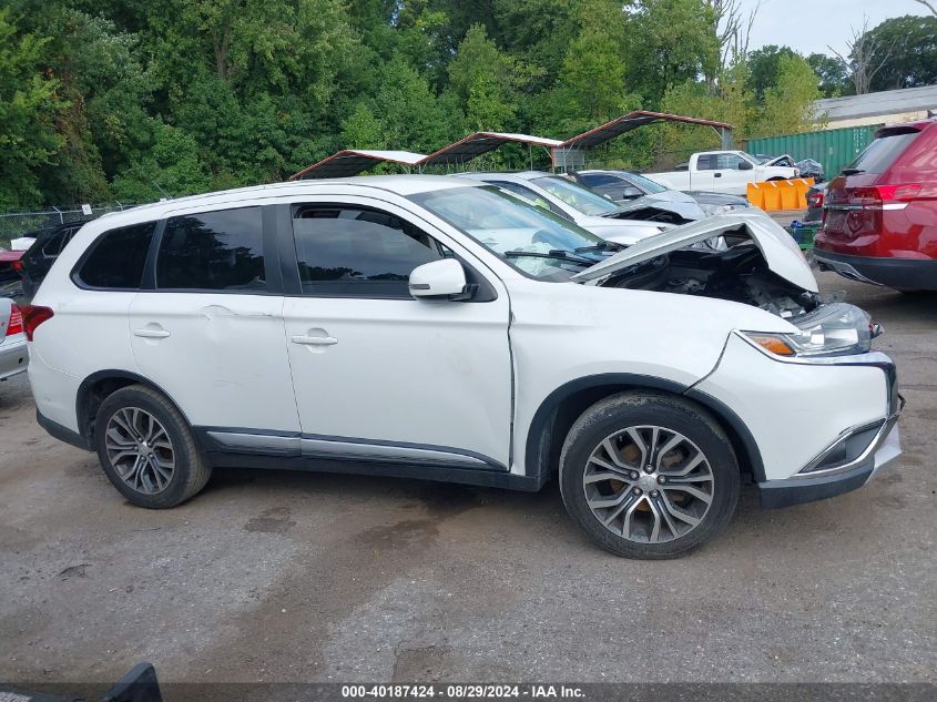 2016 Mitsubishi Outlander Se/Sel VIN: JA4AD3A35GZ007125 Lot: 40187424