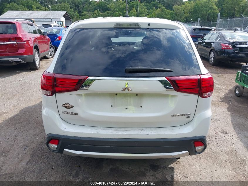 2016 Mitsubishi Outlander Se/Sel VIN: JA4AD3A35GZ007125 Lot: 40187424