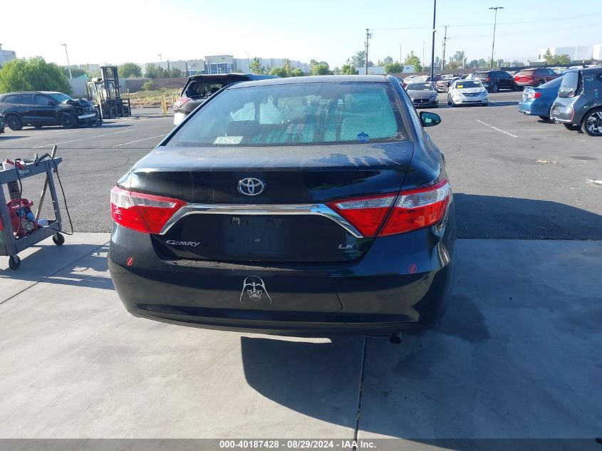 2015 Toyota Camry Le VIN: 4T4BF1FK4FR455457 Lot: 40187428