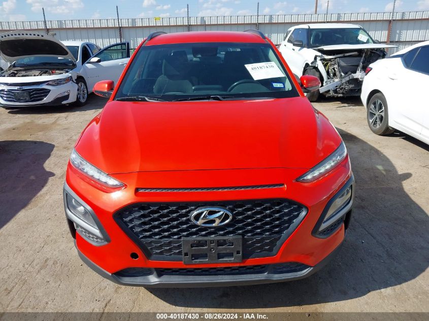 2019 Hyundai Kona Sel VIN: KM8K22AAXKU274772 Lot: 40187430