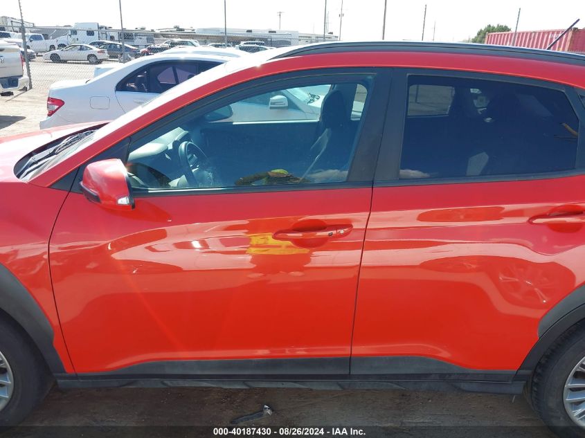 2019 Hyundai Kona Sel VIN: KM8K22AAXKU274772 Lot: 40187430