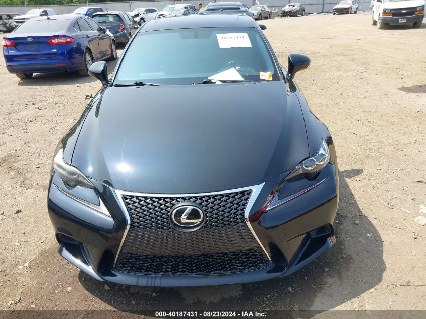 2014 Lexus Is 350 VIN: JTHBE1D20E5001413 Lot: 40187431