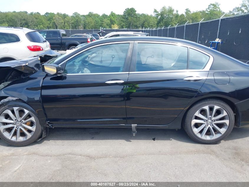 2015 Honda Accord Sport VIN: 1HGCR2F51FA196455 Lot: 40187527