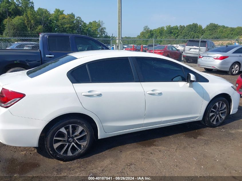 2013 Honda Civic Ex VIN: 2HGFB2F86DH521207 Lot: 40187541