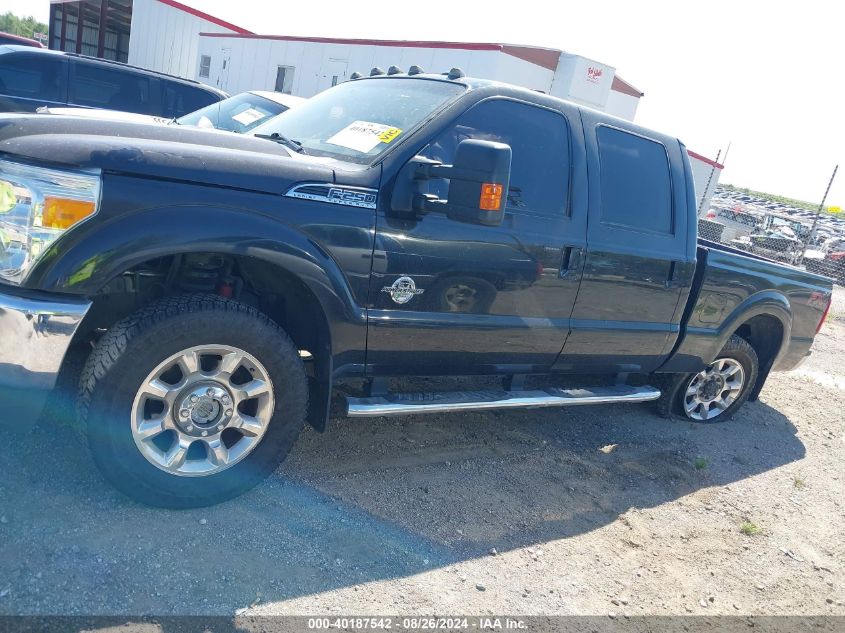 2015 Ford F-250 Lariat VIN: 1FT7W2BT7FED38734 Lot: 40187542