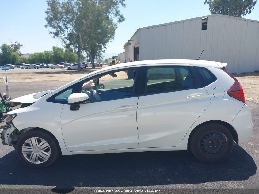 2018 Honda Fit Lx VIN: 3HGGK5H4XJM735808 Lot: 40187545