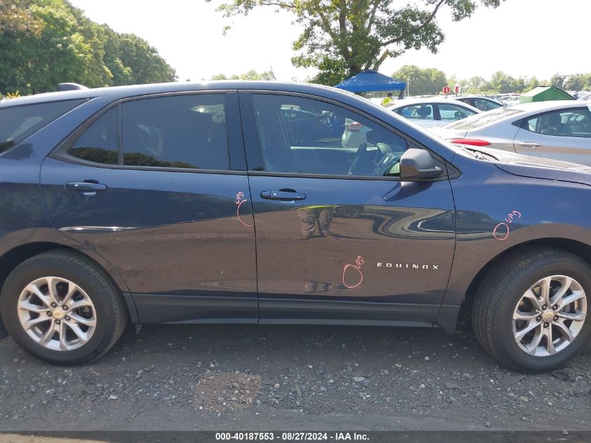 2019 CHEVROLET EQUINOX LS - 3GNAXHEV1KL289583