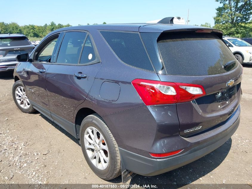 2019 CHEVROLET EQUINOX LS - 3GNAXHEV1KL289583