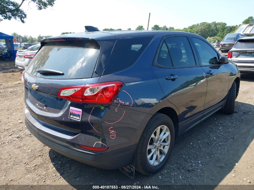 2019 CHEVROLET EQUINOX LS - 3GNAXHEV1KL289583