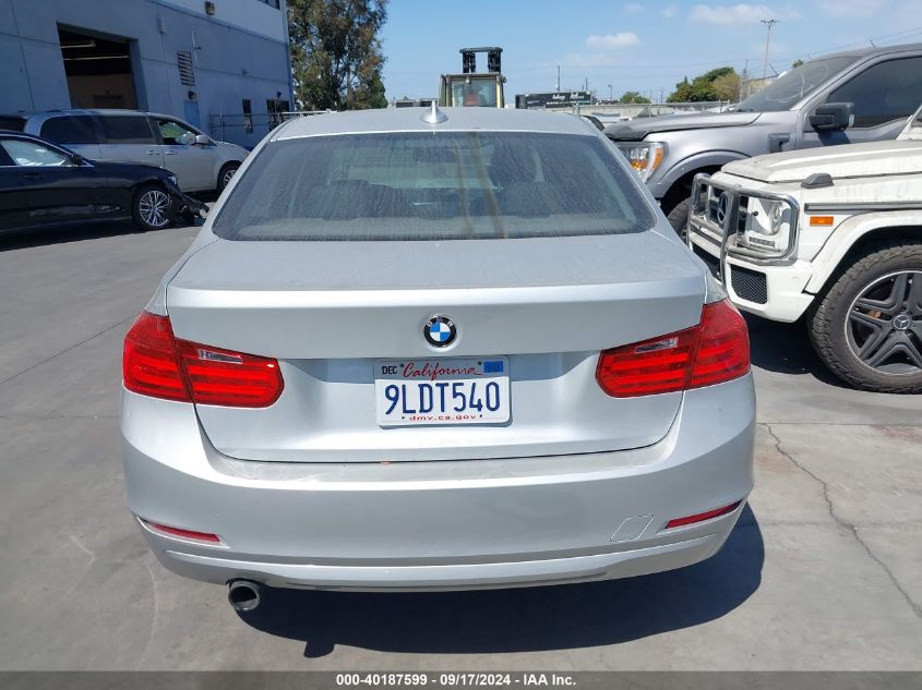 2015 BMW 320I VIN: WBA3B1C57FK137676 Lot: 40187599