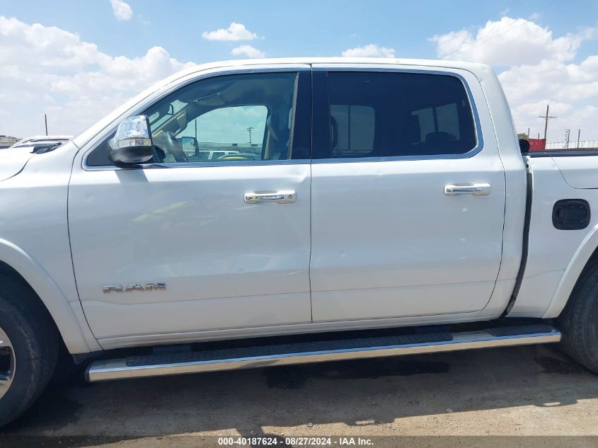 2019 Ram 1500 Laramie 4X2 5'7 Box VIN: 1C6RREJTXKN604865 Lot: 40187624