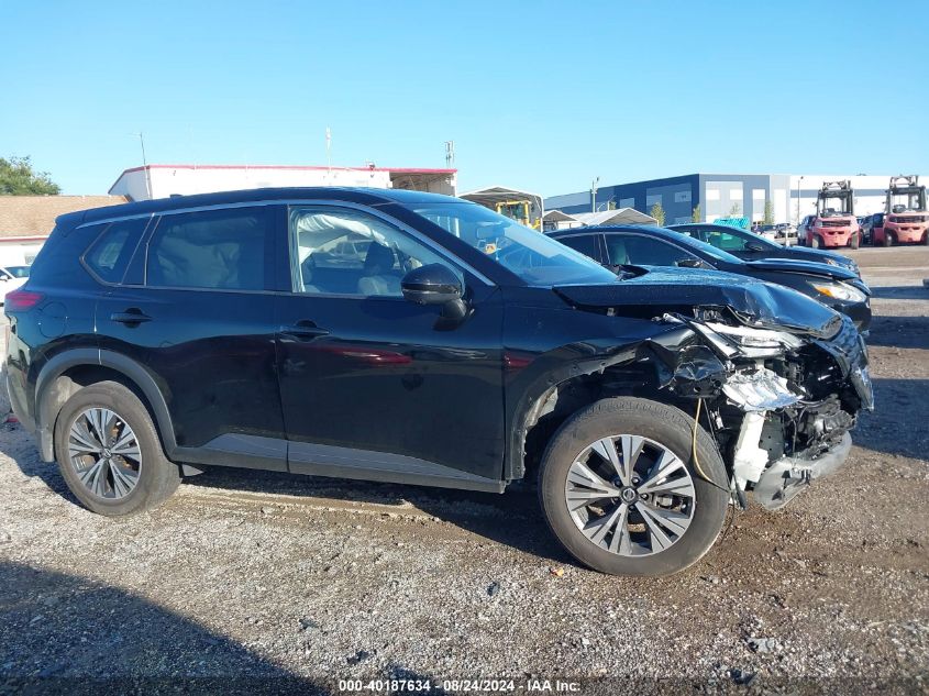 2021 Nissan Rogue Sv Intelligent Awd VIN: JN8AT3BB9MW210597 Lot: 40187634