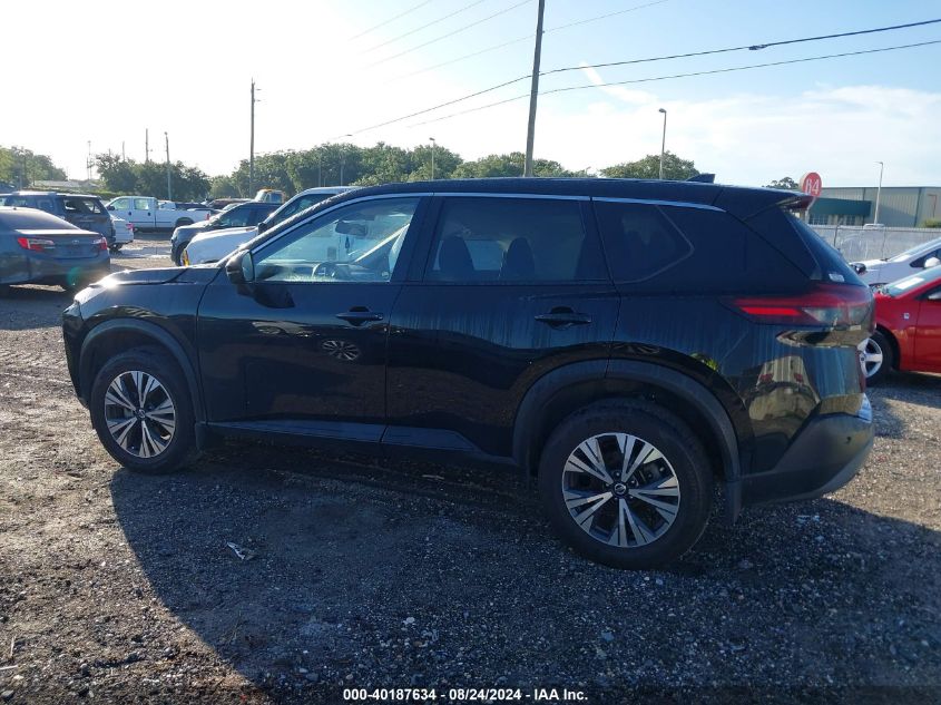 2021 Nissan Rogue Sv Intelligent Awd VIN: JN8AT3BB9MW210597 Lot: 40187634