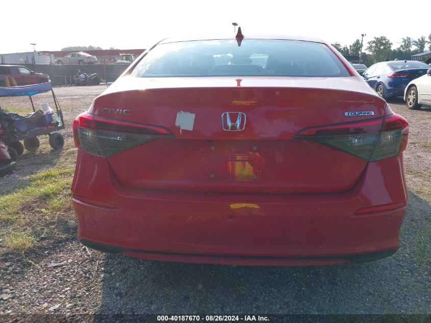 2023 Honda Civic Touring VIN: 2HGFE1F93PH314885 Lot: 40187670