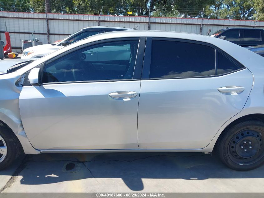 2015 Toyota Corolla Le VIN: 2T1BURHE2FC475438 Lot: 40187680