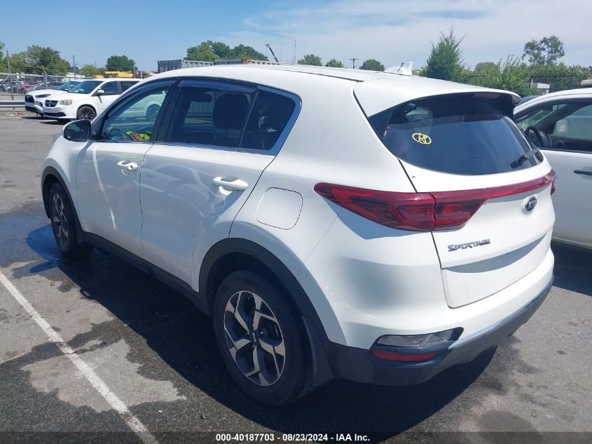 2020 Kia Sportage Lx VIN: KNDPM3AC3L7631009 Lot: 40187703