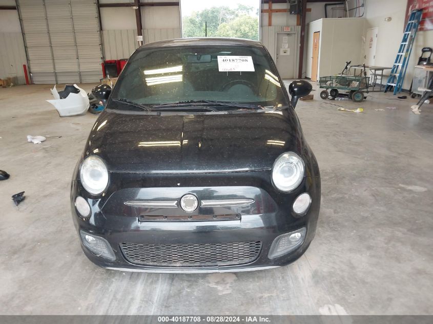 2012 Fiat 500 Sport VIN: 3C3CFFBR8CT371087 Lot: 40187708