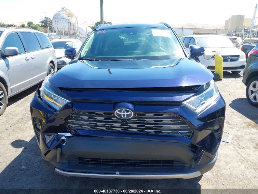 2020 Toyota Rav4 Hybrid Limited VIN: JTMDWRFV0LD551341 Lot: 40187730