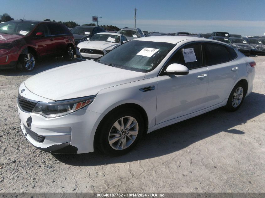 KNAGT4L3XG5089377 2016 KIA OPTIMA - Image 2