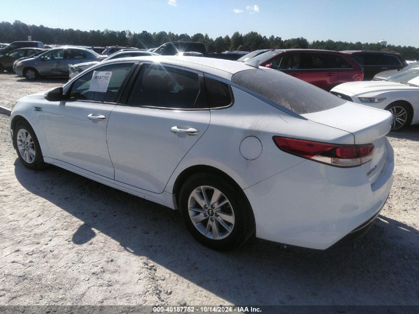 2016 KIA OPTIMA LX - KNAGT4L3XG5089377