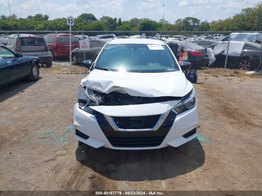 2020 Nissan Versa S 5-Speed Manual Transmission VIN: 3N1CN8BV9LL828256 Lot: 40187779