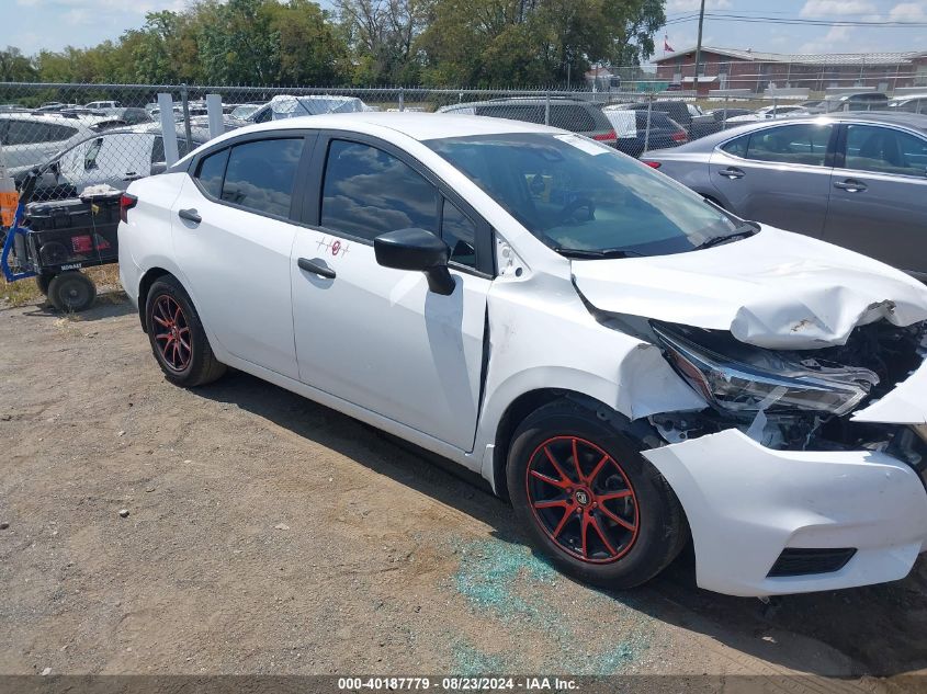 2020 Nissan Versa S 5-Speed Manual Transmission VIN: 3N1CN8BV9LL828256 Lot: 40187779