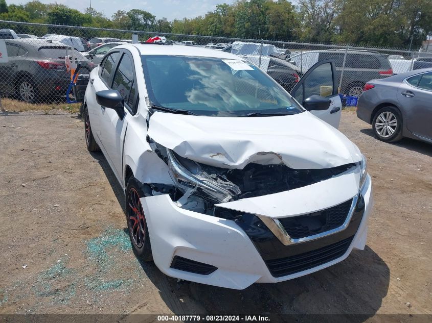 2020 Nissan Versa S 5-Speed Manual Transmission VIN: 3N1CN8BV9LL828256 Lot: 40187779