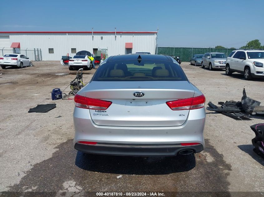 2016 Kia Optima Ex VIN: 5XXGU4L34GG057035 Lot: 40187810