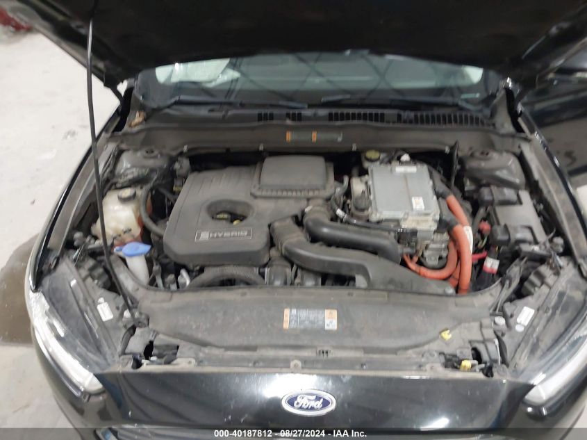 2013 FORD FUSION HYBRID SE - 3FA6P0LU7DR209445