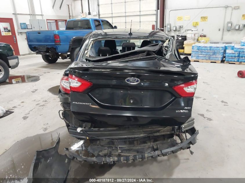 2013 FORD FUSION HYBRID SE - 3FA6P0LU7DR209445