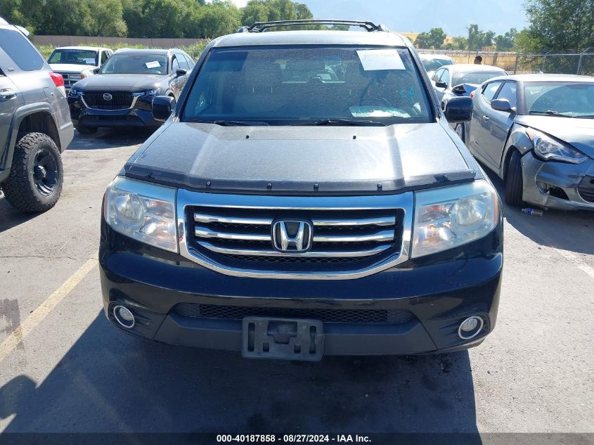 2012 Honda Pilot Ex-L VIN: 5FNYF4H78CB007133 Lot: 40187858