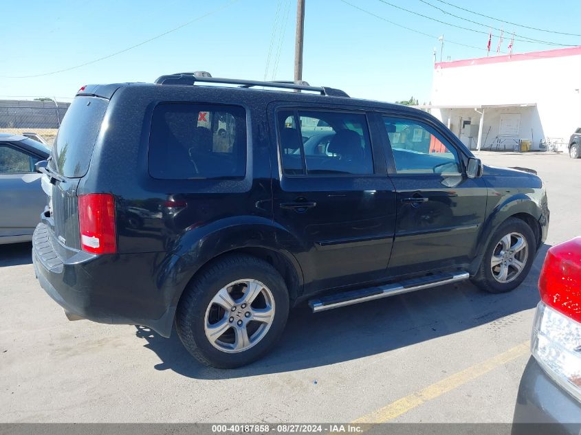 2012 Honda Pilot Ex-L VIN: 5FNYF4H78CB007133 Lot: 40187858