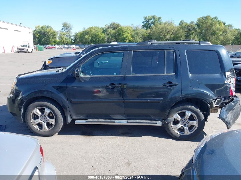 2012 Honda Pilot Ex-L VIN: 5FNYF4H78CB007133 Lot: 40187858