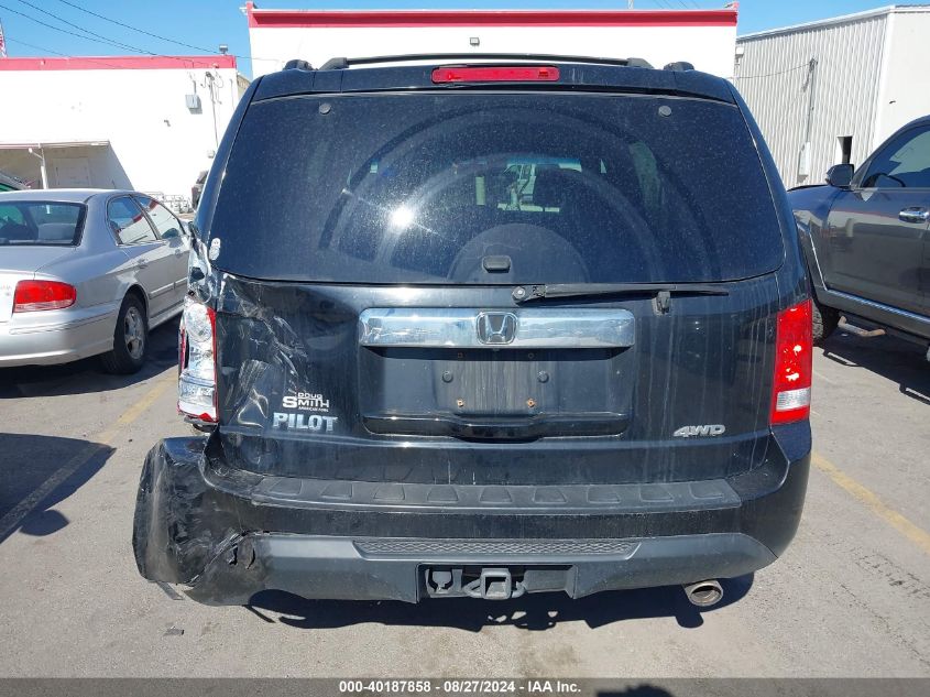 2012 Honda Pilot Ex-L VIN: 5FNYF4H78CB007133 Lot: 40187858