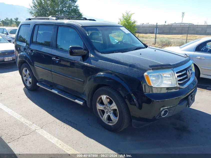 5FNYF4H78CV007133 2012 Honda Pilot Exln