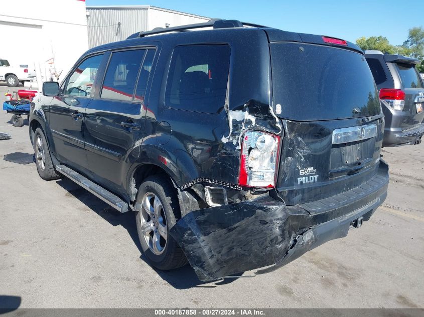 5FNYF4H78CV007133 2012 Honda Pilot Exln