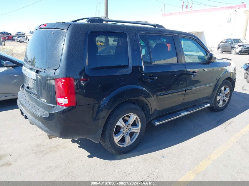 5FNYF4H78CV007133 2012 Honda Pilot Exln