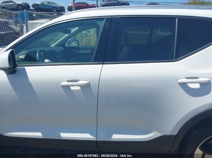 2020 Volvo Xc40 T5 Momentum VIN: YV4162UK1L2339317 Lot: 40187863