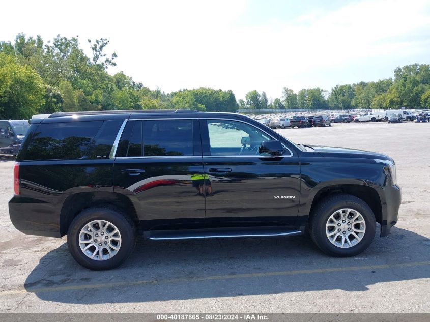 2017 GMC Yukon Sle VIN: 1GKS2AKC0HR117833 Lot: 40187865