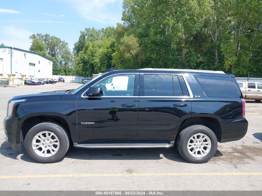 2017 GMC Yukon Sle VIN: 1GKS2AKC0HR117833 Lot: 40187865