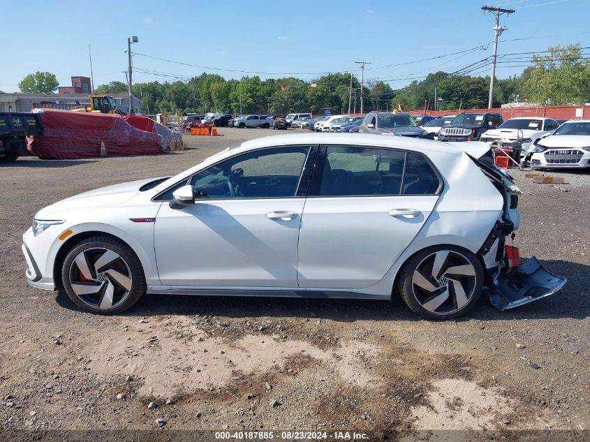 2024 Volkswagen Golf Gti 2.0T S VIN: WVWGA7CD4RW144325 Lot: 40187885