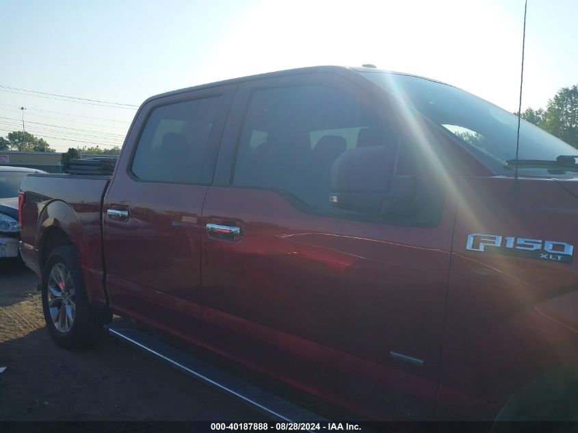 2017 FORD F-150 XLT - 1FTEW1EP3HFA84582