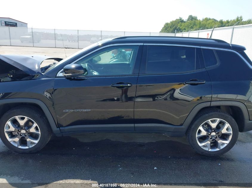 2018 Jeep Compass Limited 4X4 VIN: 3C4NJDCB8JT315057 Lot: 40187898