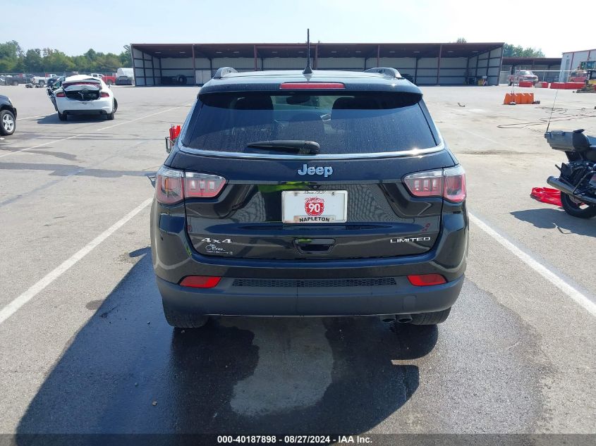 2018 Jeep Compass Limited 4X4 VIN: 3C4NJDCB8JT315057 Lot: 40187898