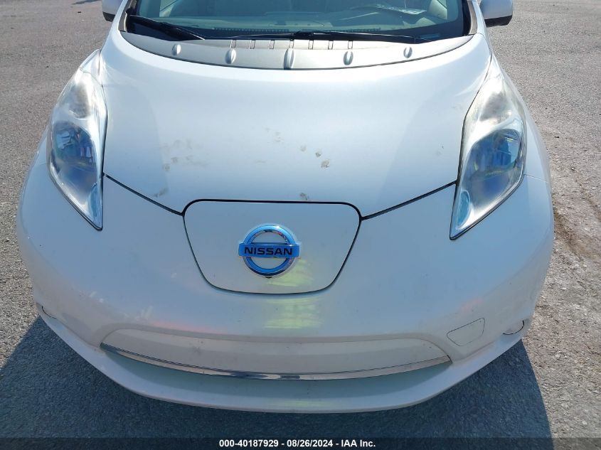 2014 Nissan Leaf Sv VIN: 1N4AZ0CP6EC335116 Lot: 40187929