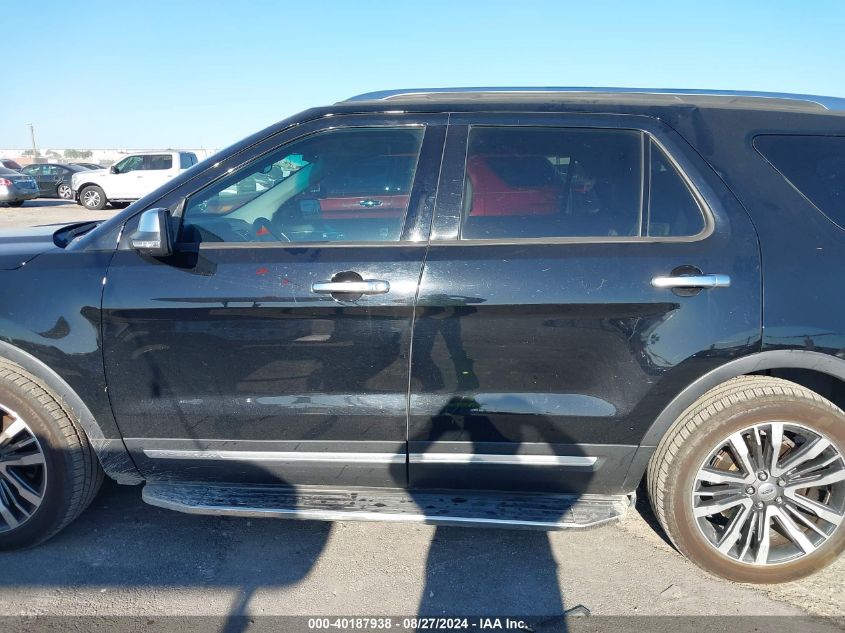 2016 Ford Explorer Platinum VIN: 1FM5K8HT3GGB33085 Lot: 40187938