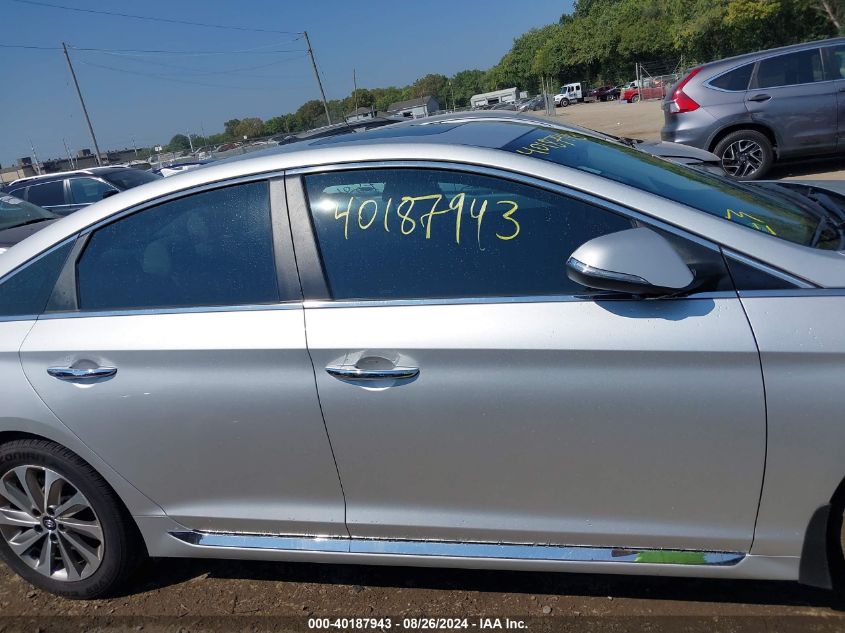 2016 HYUNDAI SONATA SPORT - 5NPE34AF6GH397699